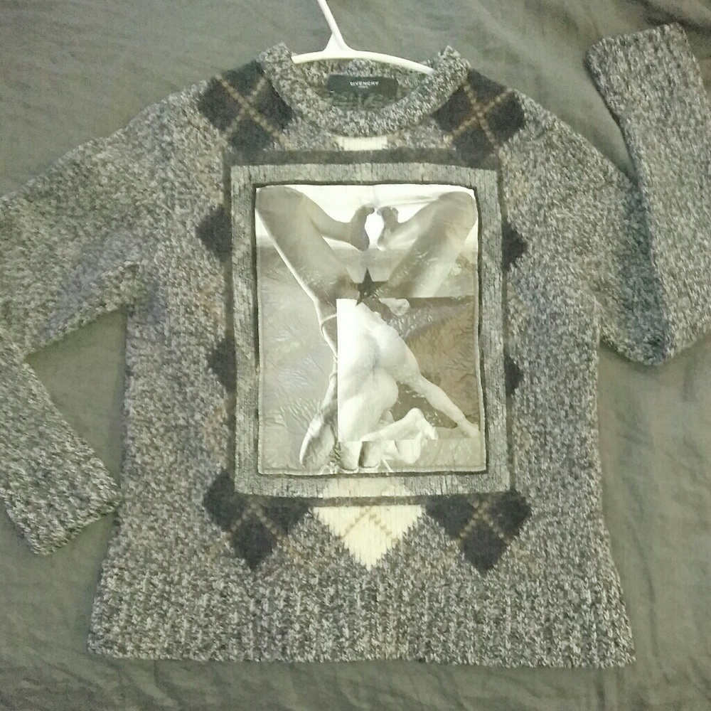 Givenchy Wool Graphic Sweater